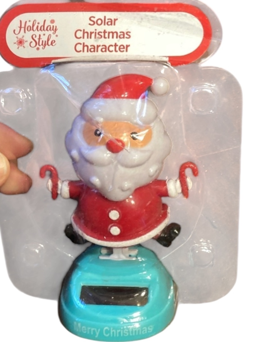 NEW Solar Powered Dancing Dancer Merry Christmas   🧑‍🎄 Santa  Frosty Bob…